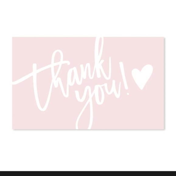 30 Thank You Cards, NIP - Picture 1 of 1